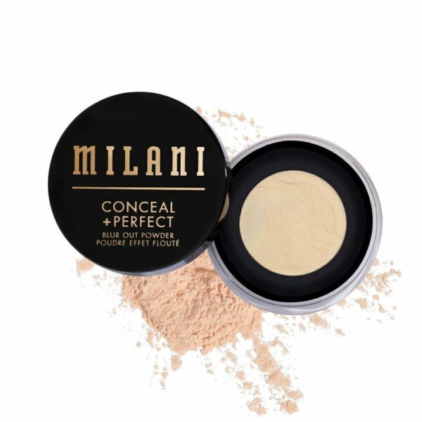 Polvo traslúcido Milani Conceal + perfect blur para todo tipo de piel