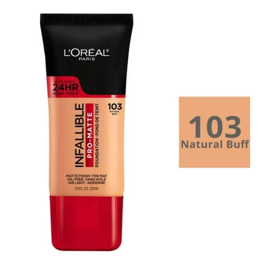 L'ORÉAL - Infallible Pro Matte - 103 Natural Buff