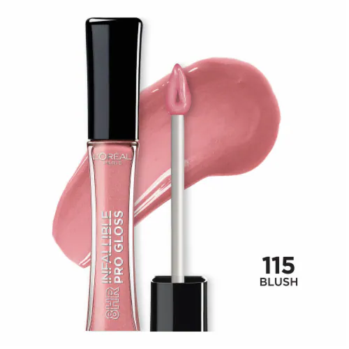 L'ORÉAL - Labial Infallible Pro Gloss 8 HR -115 Blush