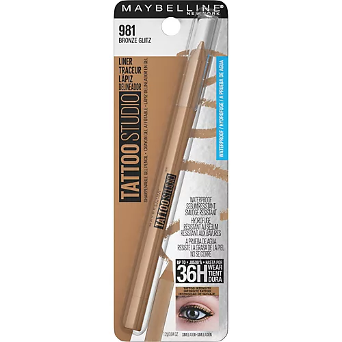 MAYBELLINE - Lápiz Delineador Tattoo studio 36H - Bronze Glitz