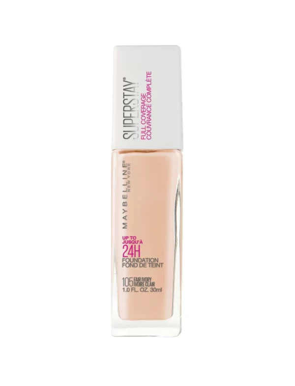 Maybelline – Base Super Stay 24H – 105 Fair Ivory