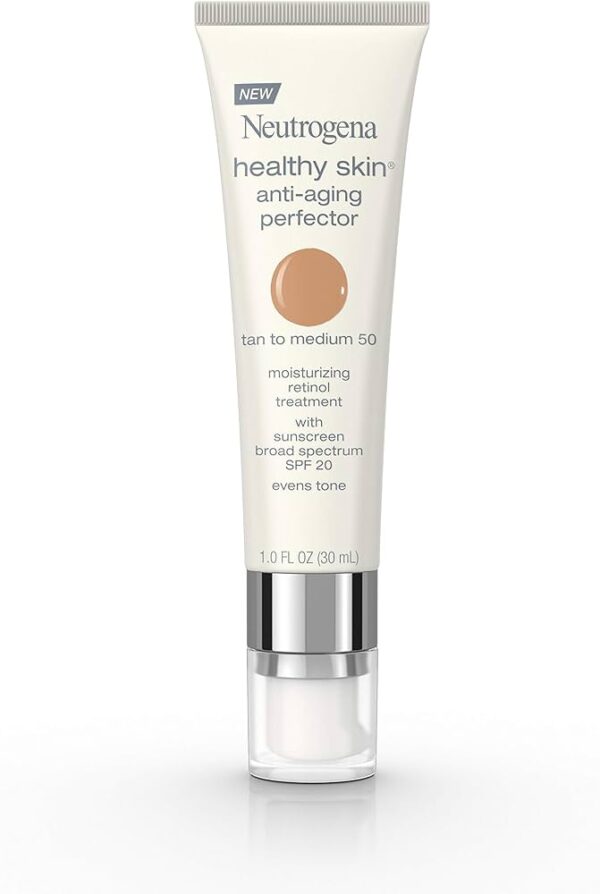 Neutrogena Healthy Skin Anti-Aging Perfector Spf 20 – Retinol Treatment – 50 Tan to Medium