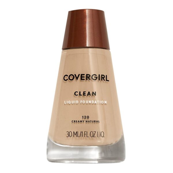 COVERGIRL CLEAN - Base de maquillaje líquida - 120 Creamy Natural