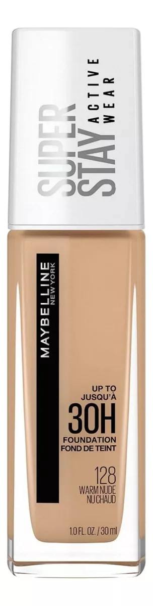 MAYBELLINE - Base Super Stay 30H - 128 Warm Nude