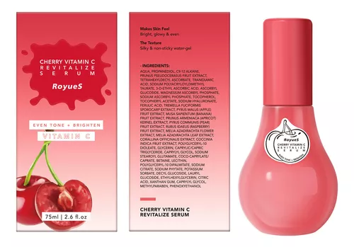 Serum Revitalizante de Cereza con Vitamina C - Royues