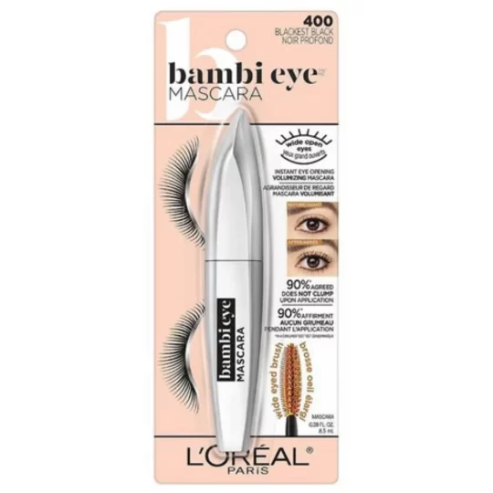 L'ORÉAL - Bambi eye Mascara - 400 Blackest Black